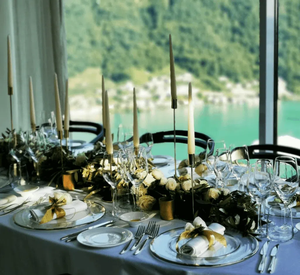 Tavola chef a domicilio, stile elegante Convivium Catering