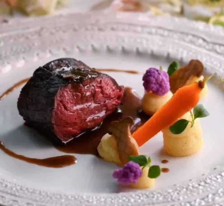 filetto al sangue cotto a bassa temperatira